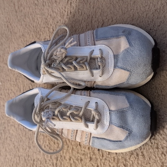 Adidas Retropy E5 Low Aluminium Silver Violet W - HQ4281 Size 8.5 - Picture 4 of 16